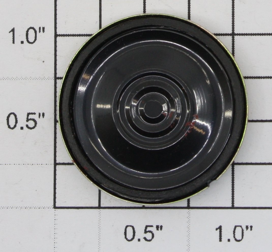 QSI 1.1" Diameter x 28mm Speaker 8 Ohm .1 WATT