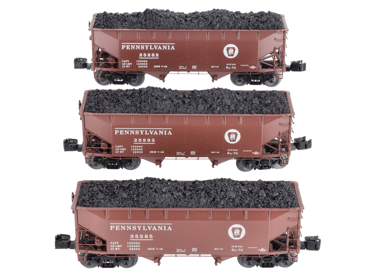 Lionel 6-27073 Pennsylvania Offset Hoppers (Pack of 3)