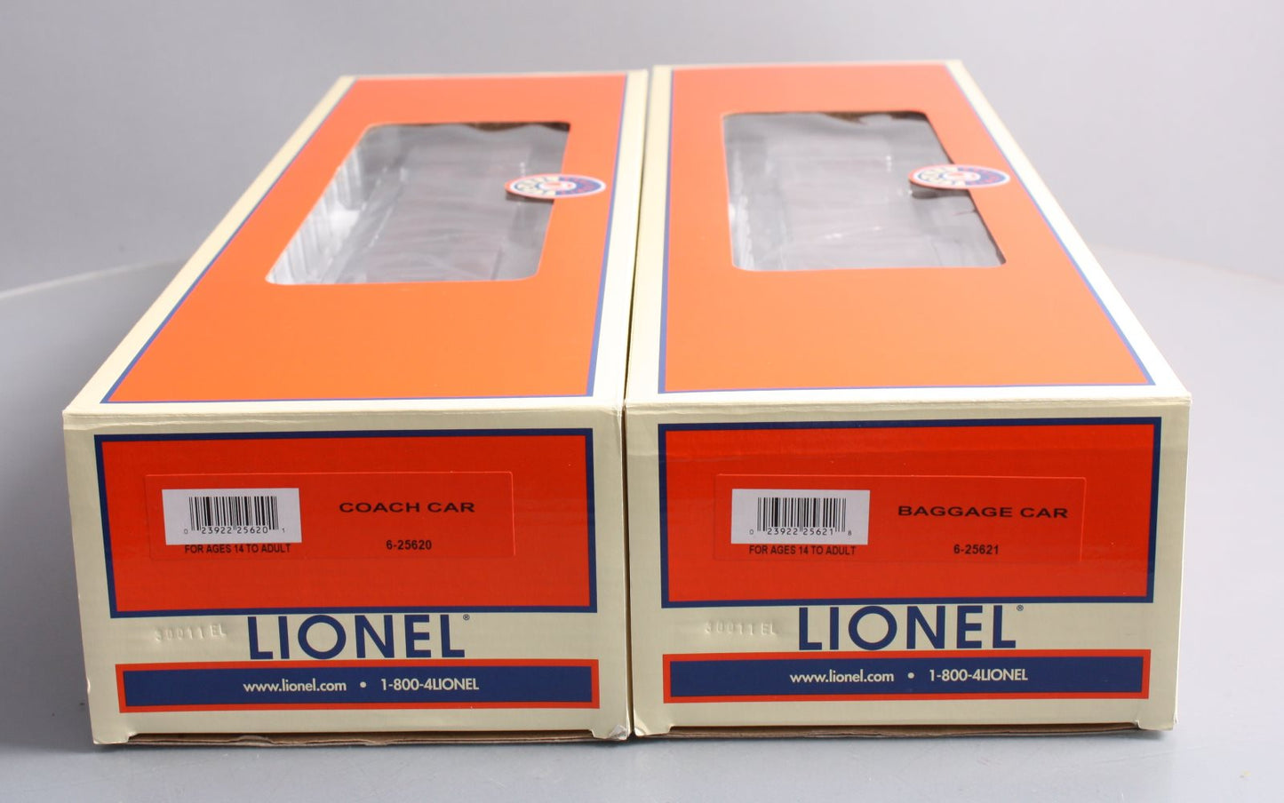 Lionel 6-25619 O Pennsylvania Lindbergh Special Passenger Car (Pack of 2)