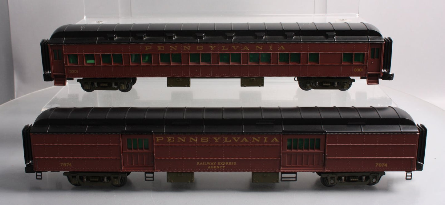 Lionel 6-25619 O Pennsylvania Lindbergh Special Passenger Car (Pack of 2)