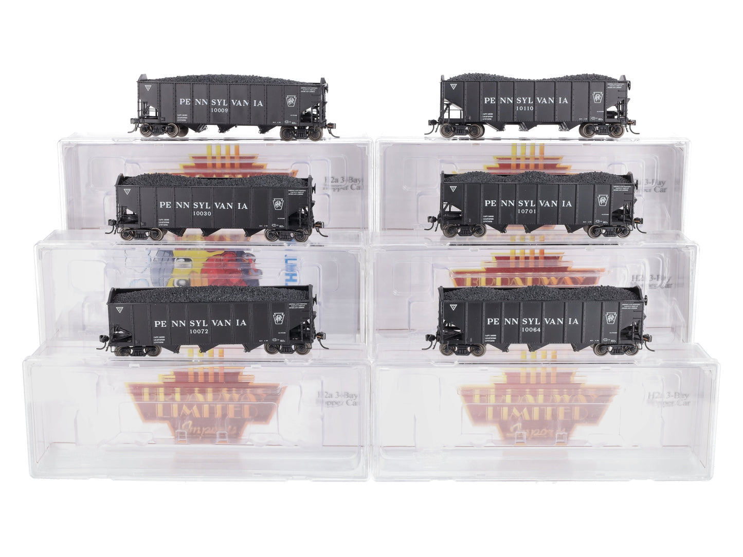 Broadway Limited 5625 HO Pennsylvania H2a Hoppers (Set of 6)