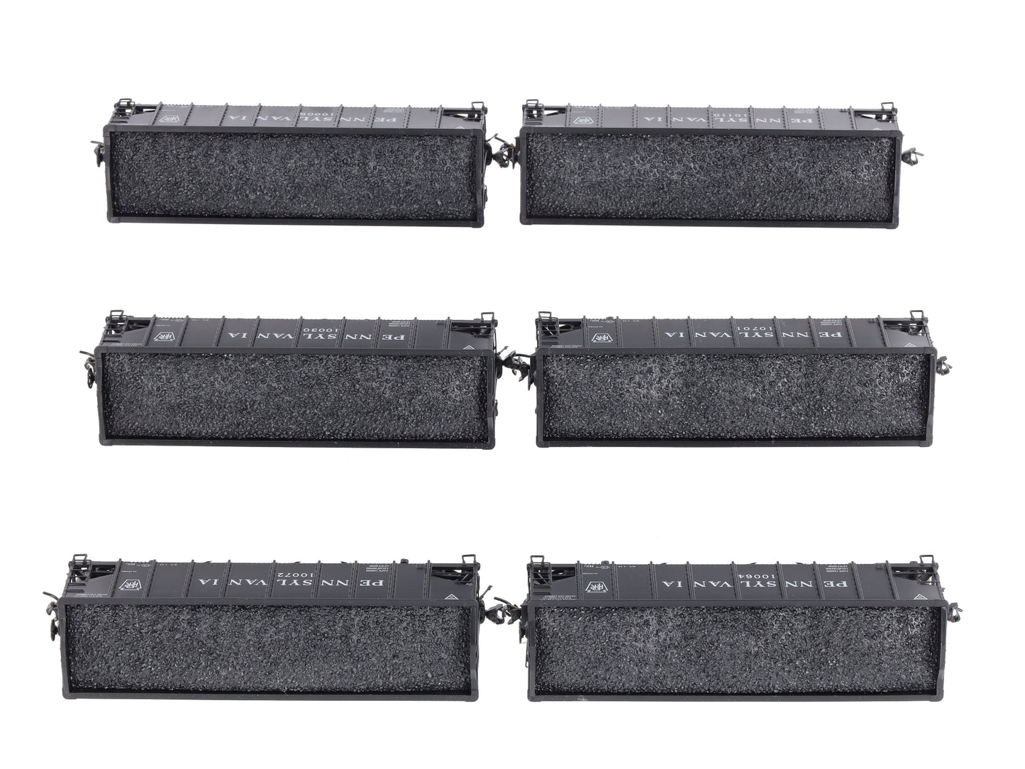 Broadway Limited 5625 HO Pennsylvania H2a Hoppers (Set of 6)