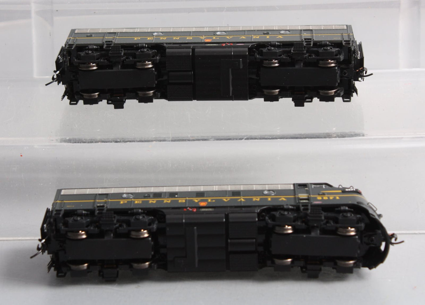 Broadway Limited 4848 HO Pennsylvania F7 A/B Diesel Locomotive #9671A/9671B