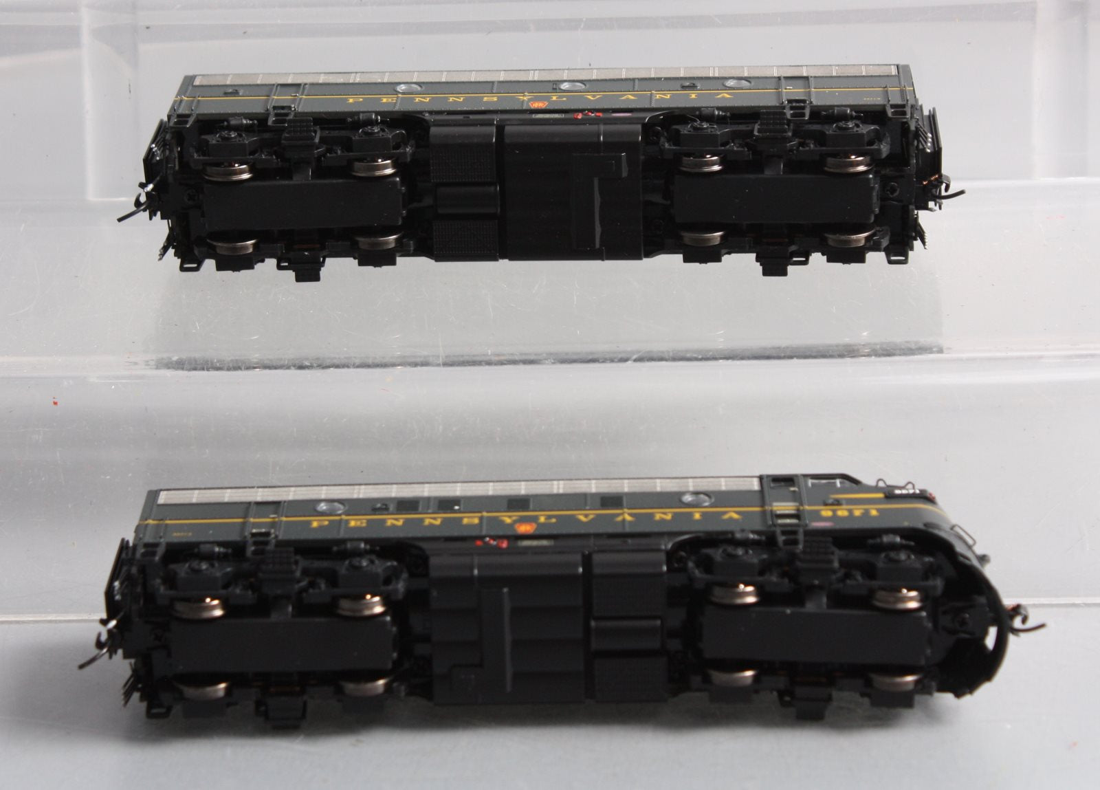 Broadway Limited 4848 HO Pennsylvania F7 A/B Diesel Locomotive #9671A/9671B