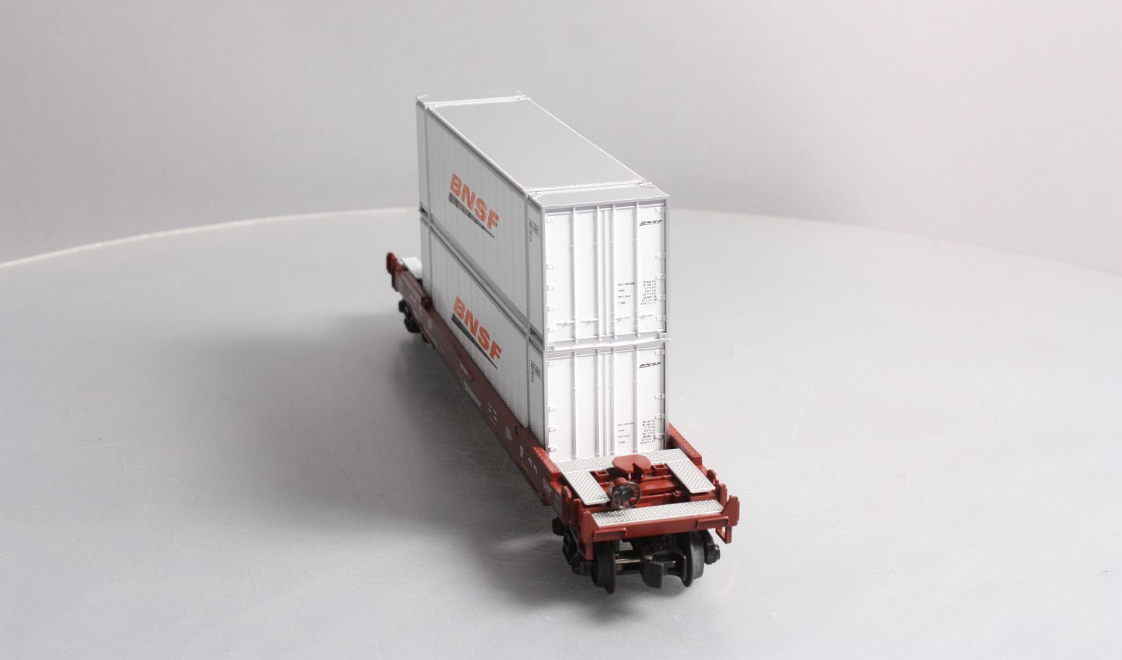 MTH 30-76392 BNSF Husky Stack Car – Trainz