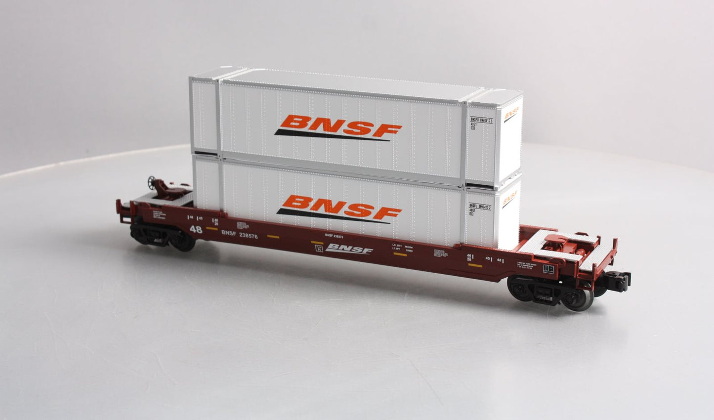 MTH 30-76392 BNSF Husky Stack Car