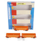 Walthers 932-34228 HO Scale Amtrak Ballast Hopper Cars (Set of 3)