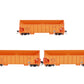 Walthers 932-34228 HO Scale Amtrak Ballast Hopper Cars (Set of 3)