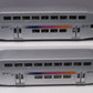MTH 20-66140 O NJ Transit Bombardier Passenger Car Set (Set of 2)