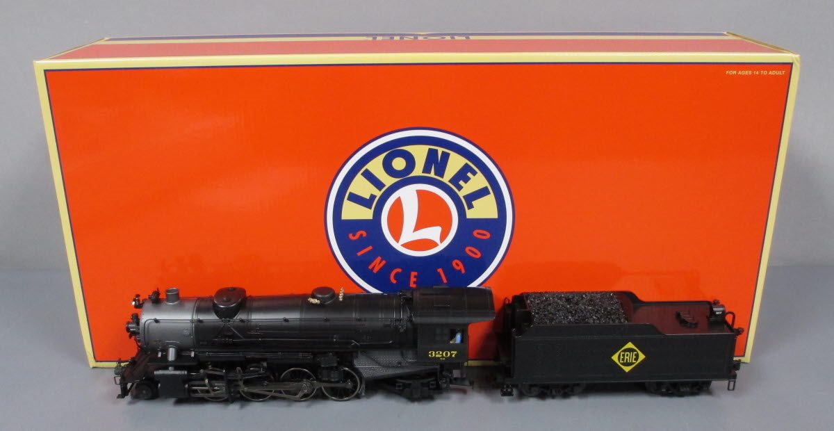 Lionel 6-81191 O LEGACY Erie 2-8-2 Mikado Heavy Steam Locomotive #3207 - 3-Rail