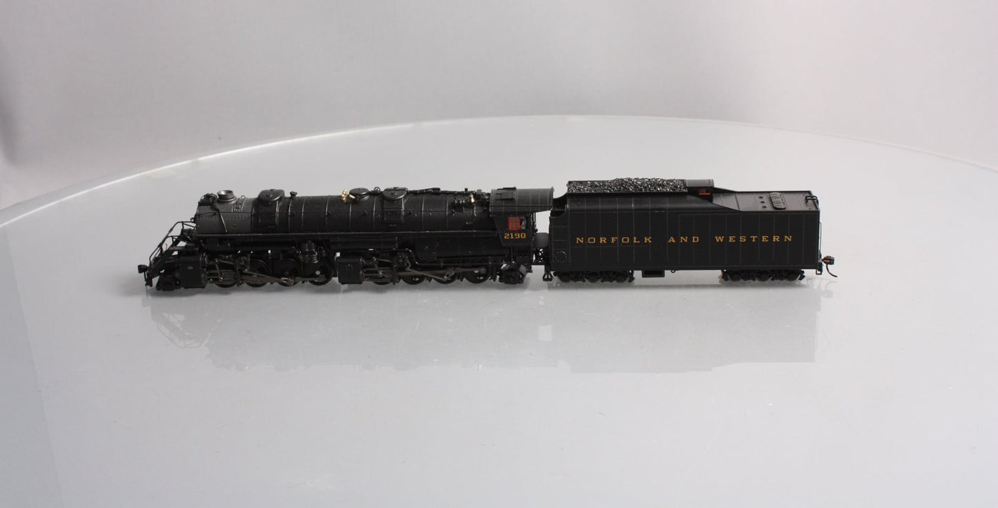 Broadway Limited 6413 HO N&W Y6b 2-8-8-2 Steam Locomotive w/ 22I Tender #2190