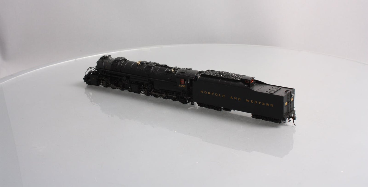 Broadway Limited 6413 HO N&W Y6b 2-8-8-2 Steam Locomotive w/ 22I Tender #2190