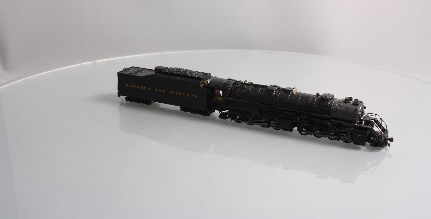 Broadway Limited 6413 HO N&W Y6b 2-8-8-2 Steam Locomotive w/ 22I Tender #2190
