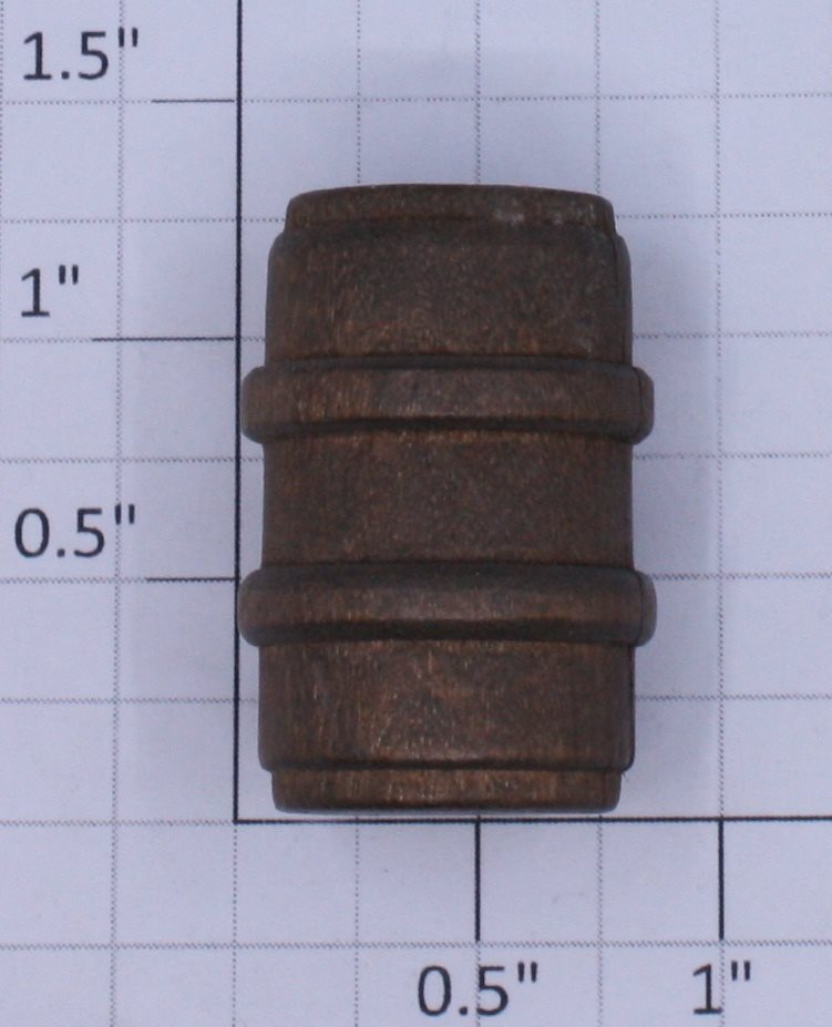 Acme 1000X-WG Wooden Stained Weathered Barrel