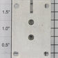 Keystone Model Works 5344-1290 9-Volt "Snap-In" Battery Holder w/ PC Lugs