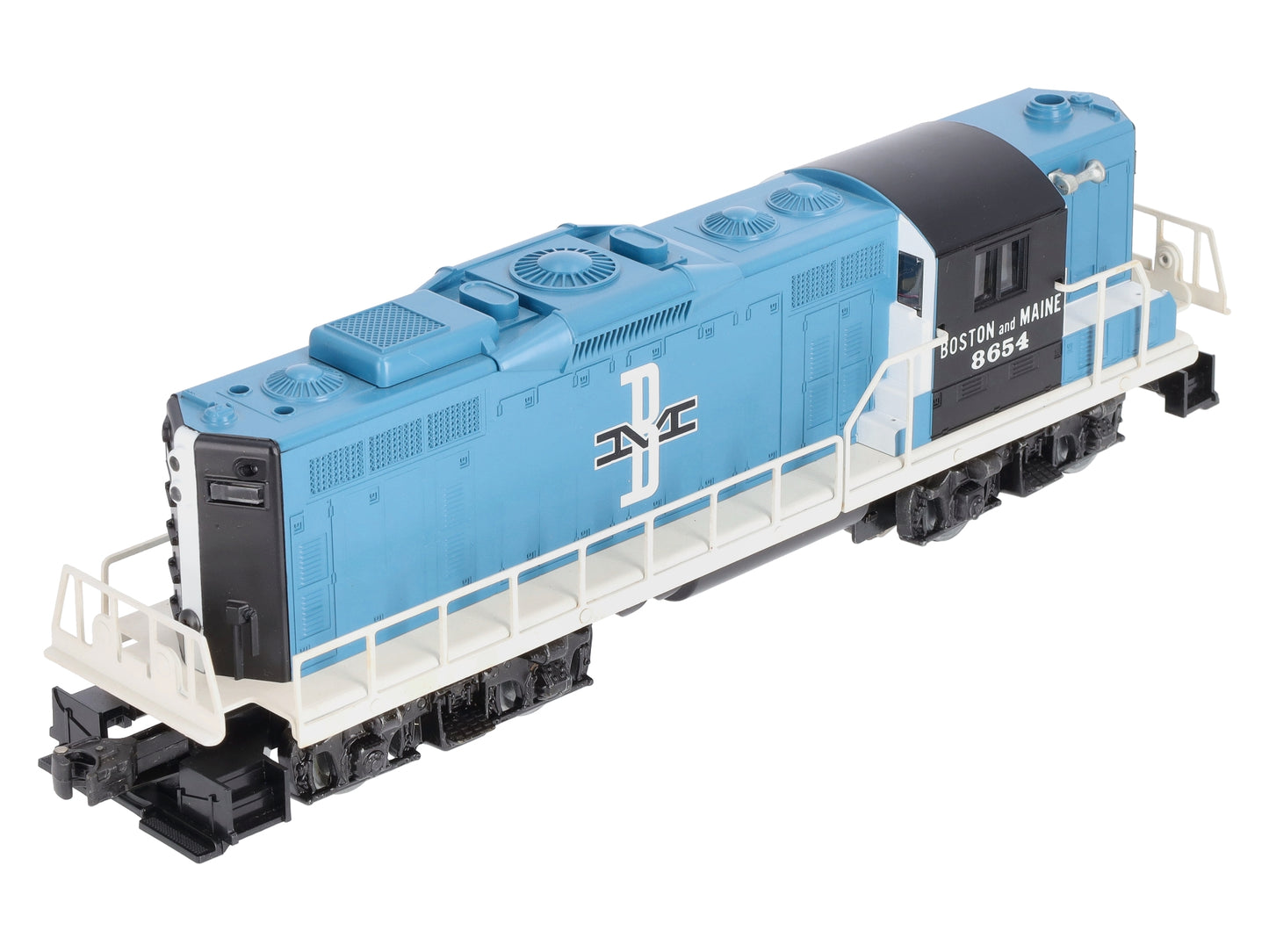 Lionel 6-8654 O Gauge Boston & Maine GP-9 Powered Diesel Locomotive #8654