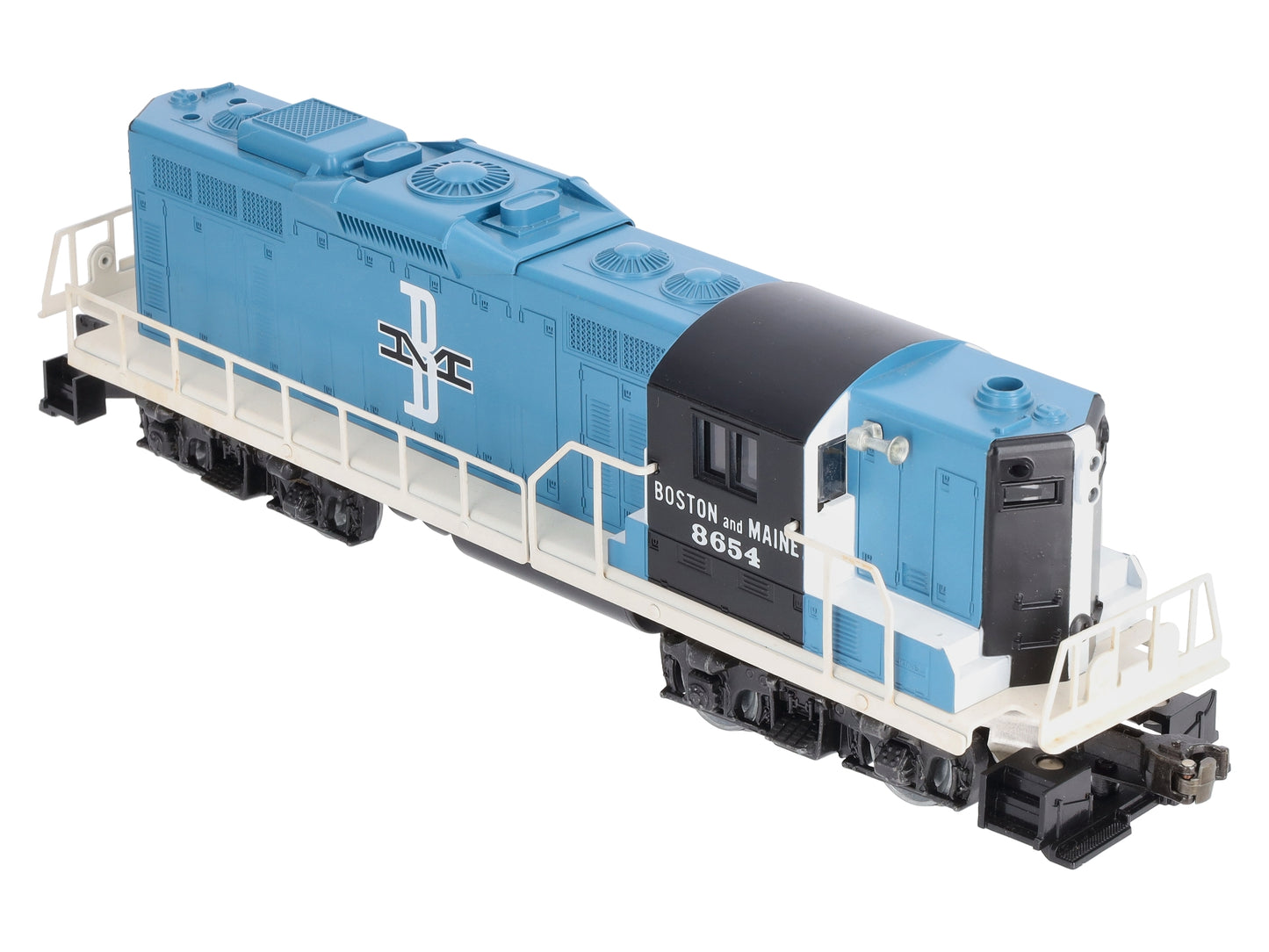 Lionel 6-8654 O Gauge Boston & Maine GP-9 Powered Diesel Locomotive #8654