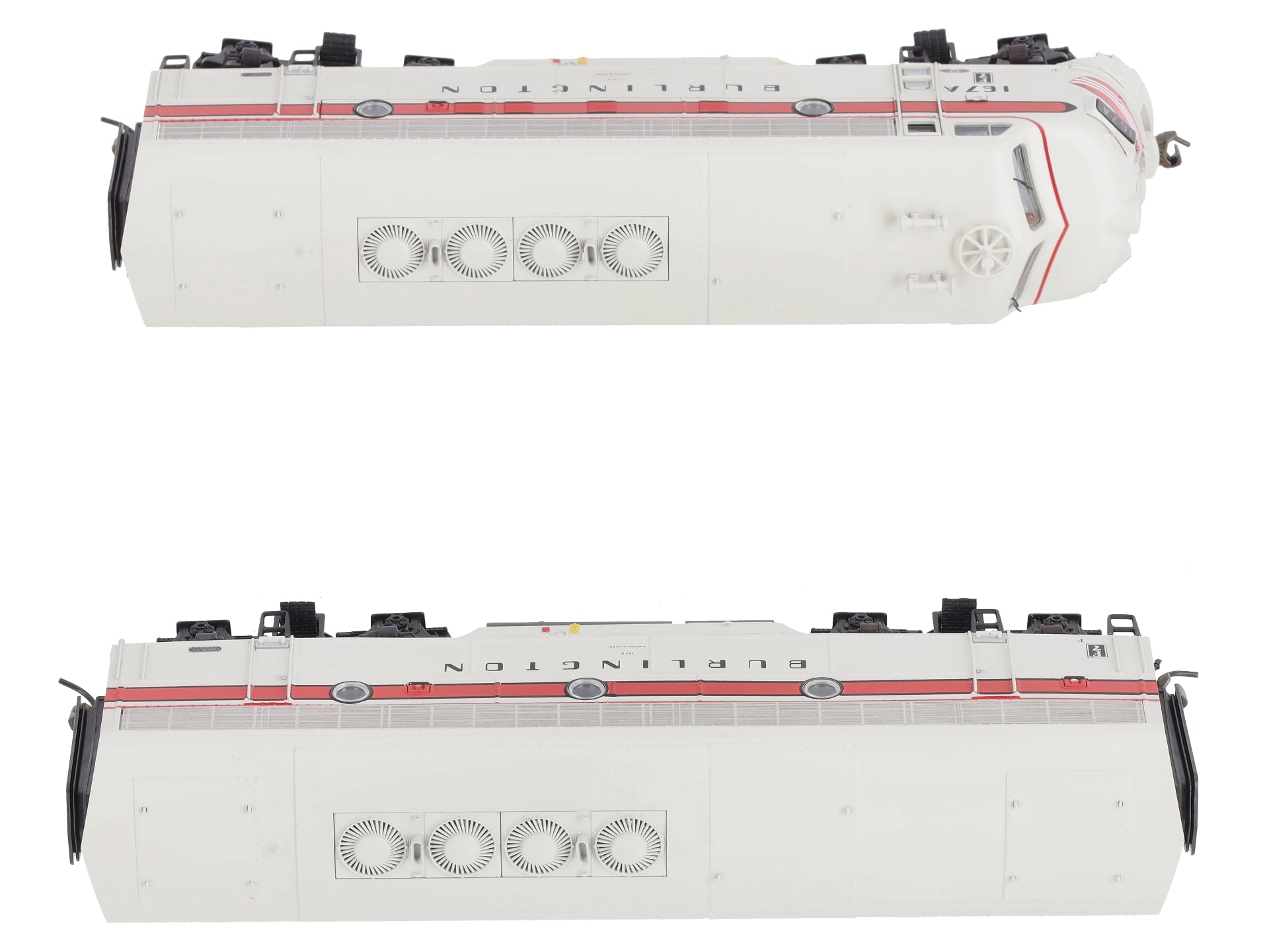 Broadway Limited 406 HO CB&Q F7A/F7B Diesel Locomotives w/ DCC & SND