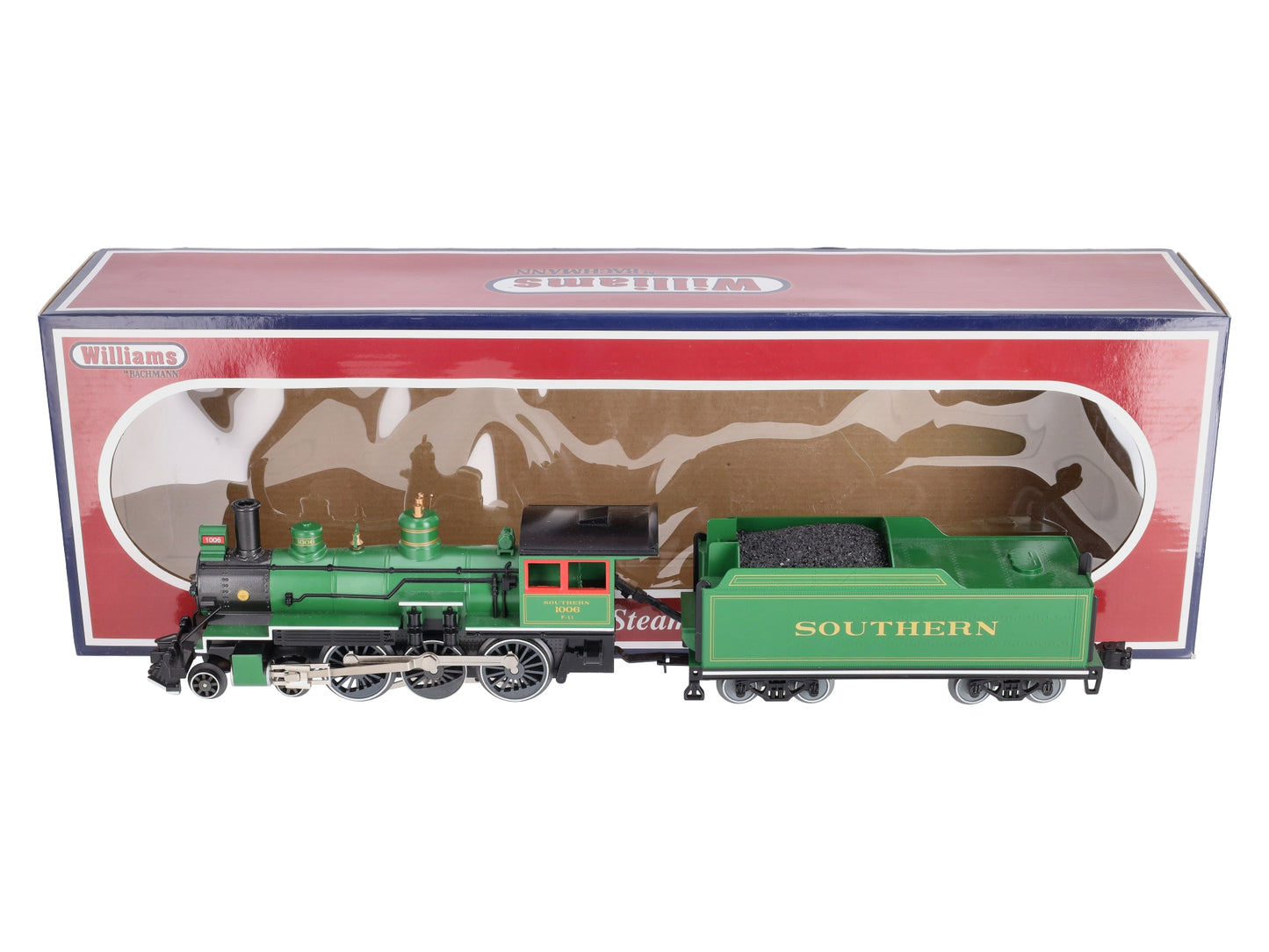 Williams 40601 O Gauge Southern 4-6-0 Baldwin Steam Locomotive & Tender #1006