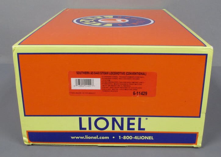Lionel 6-11429 O Southern Conventional Scale 0-4-0 Steam Switcher #281