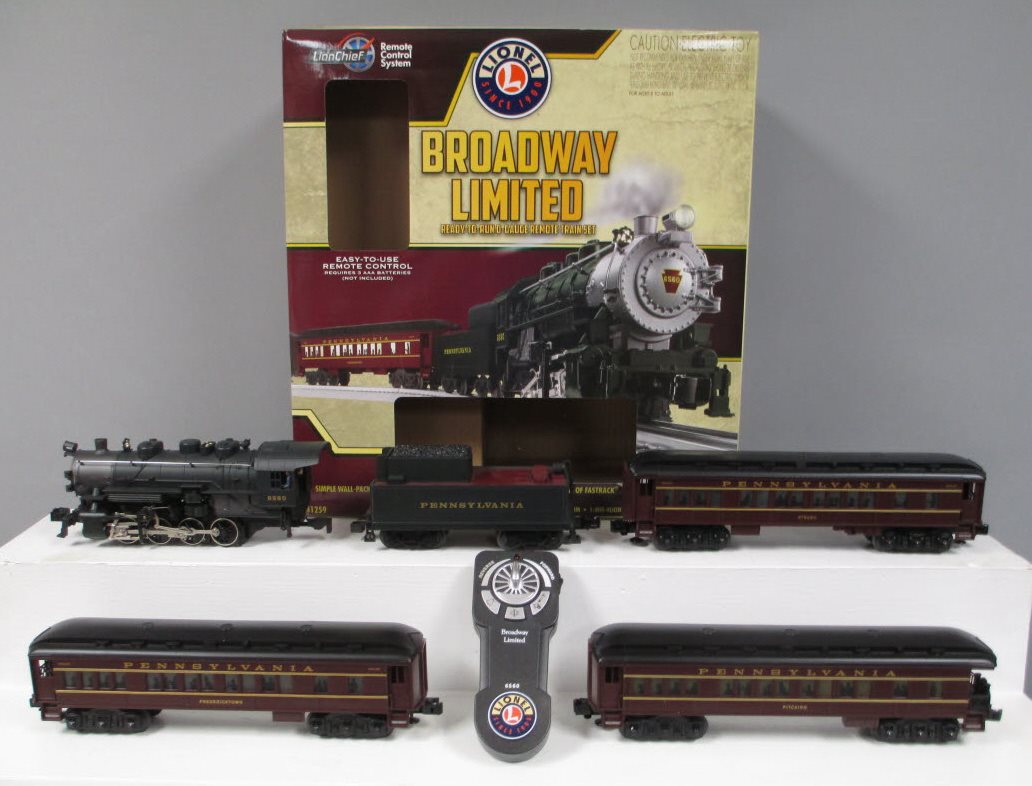 Lionel 6-81259 Pennsylvania Broadway Limited LionChief Steam Train Set