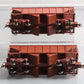Bachmann 27999 On30 Painted & Unlettered 2-Bay Steel Hopper (Oxide Red)