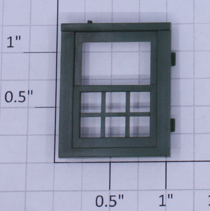 Lionel 445-18 Short Green Window Frame