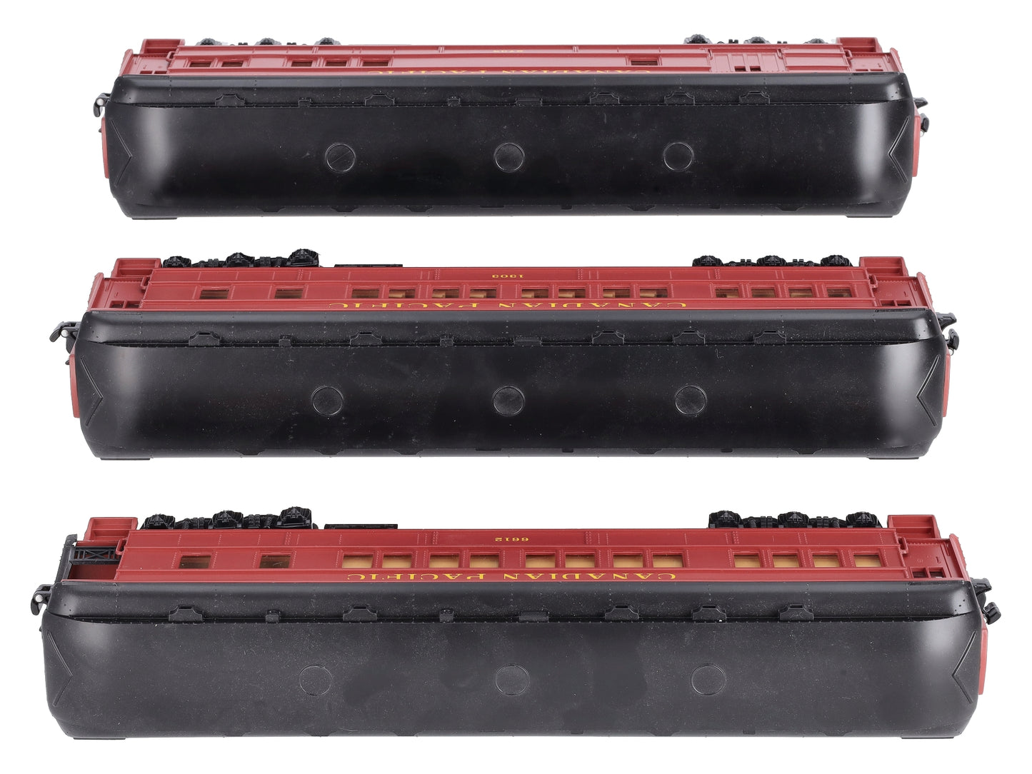 Lionel 6-81744 O CP Baby Madison Combo, Coach, Observation Cars (Set of 3)