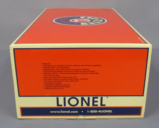 Lionel 6-11110 NYC 0-8-0 Steam Locomotive & Tender #7805 with TrainSounds