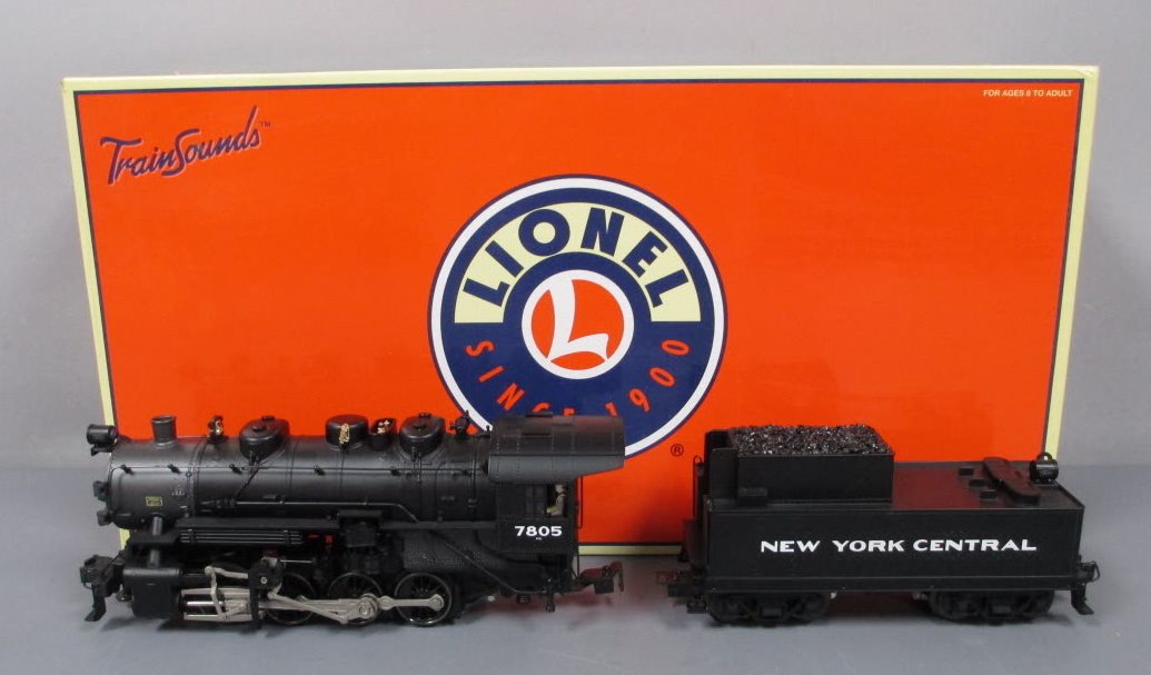 Lionel 6-11110 NYC 0-8-0 Steam Locomotive & Tender #7805 with TrainSounds