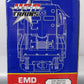 USA Trains 22314 G Norfolk Southern SD40-2 Diesel Locomotive #3208