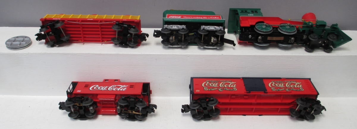 Lionel 6-30166 O Gauge Coca-Cola 125th Anniversary Vintage Steam Train Set