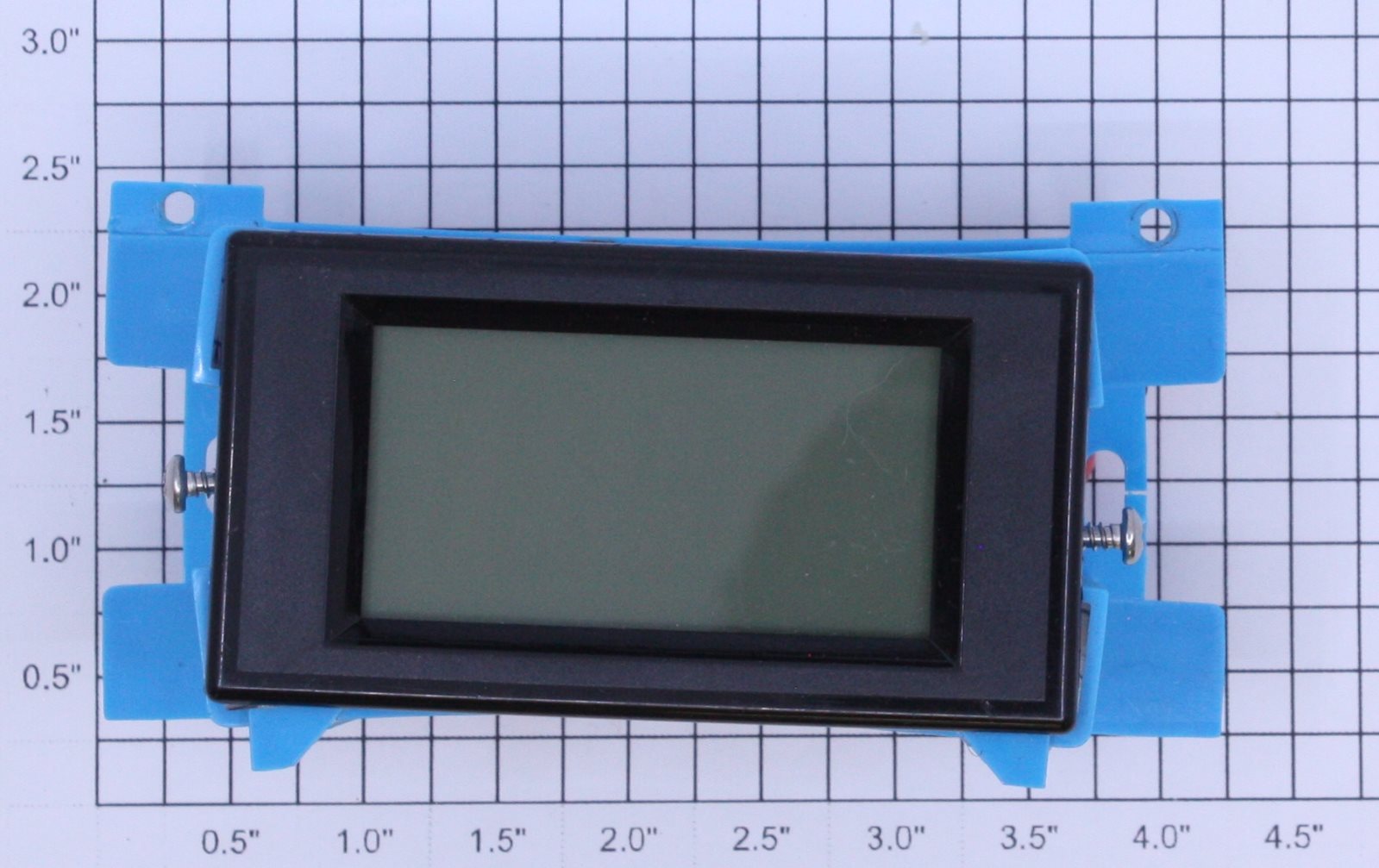 Acme 2000 Blue LCD 4 Wire AC 0~200V Digital Panel Volt Meter Mounted with Wires