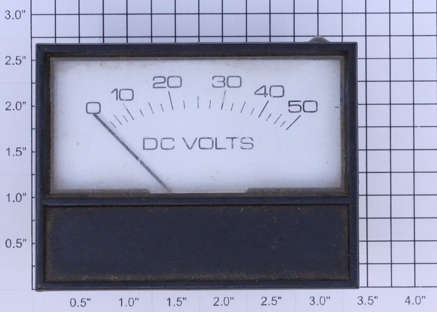 La Marche P1DV-E50-V1S Panel Mount 0-50 DC Volts Meter