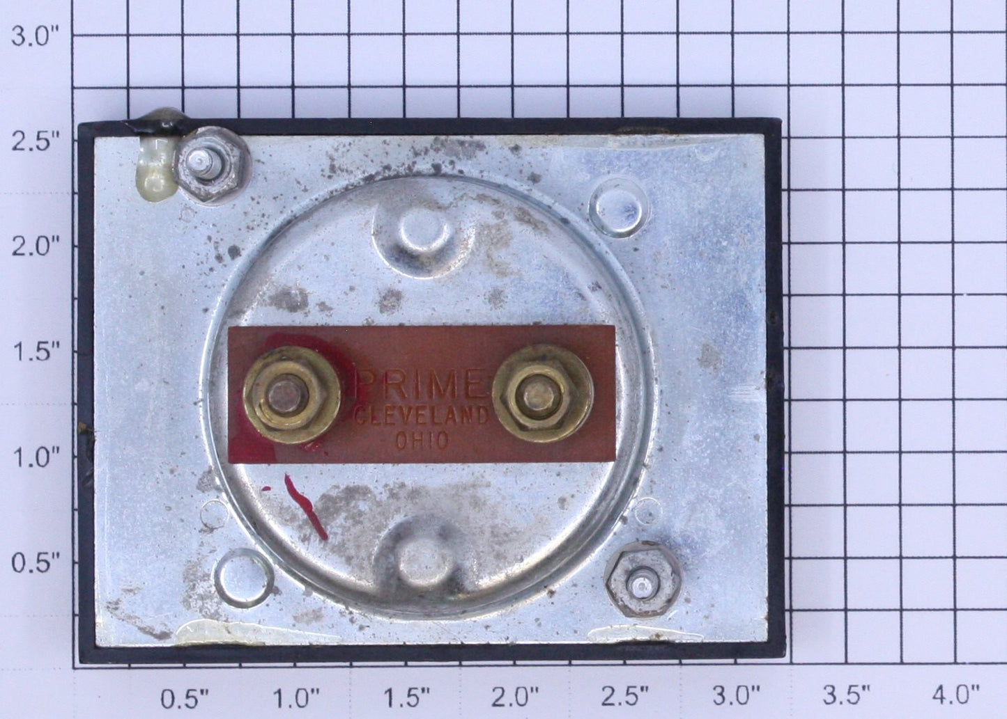 La Marche P1DV-E50-V1S Panel Mount 0-50 DC Volts Meter