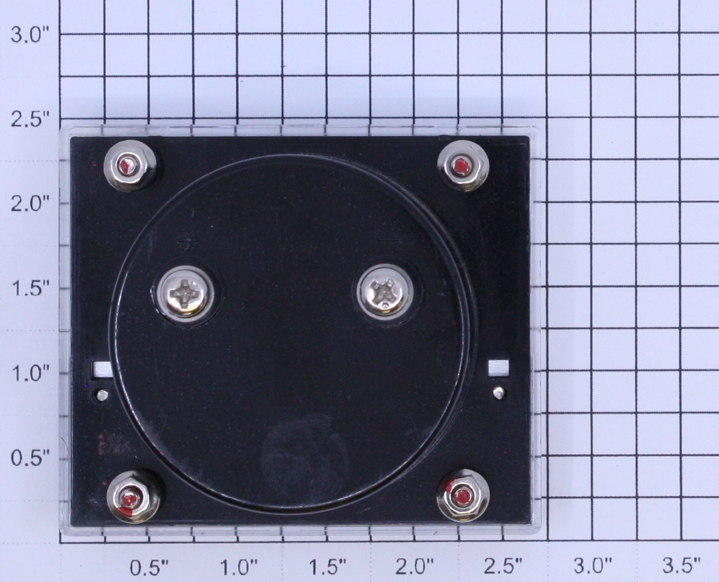 DER EE DE-670-ACA Panel Mount 0/1-5 AC Ampere Meter
