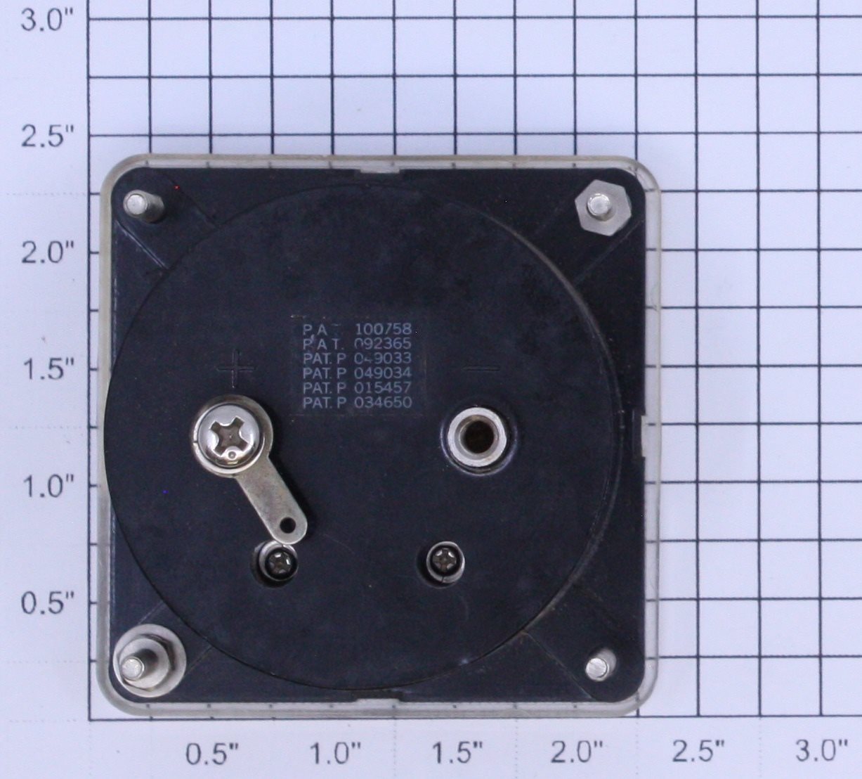 Olson ME-206-0-50DCA Panel Mount 0-50 DC Microamperes Meter