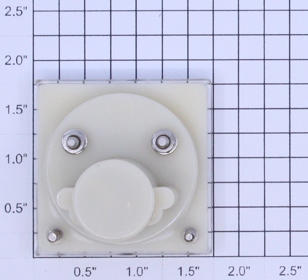 La Marche 91C4 Panel Mount 9-0-9 DC Amperes Meter