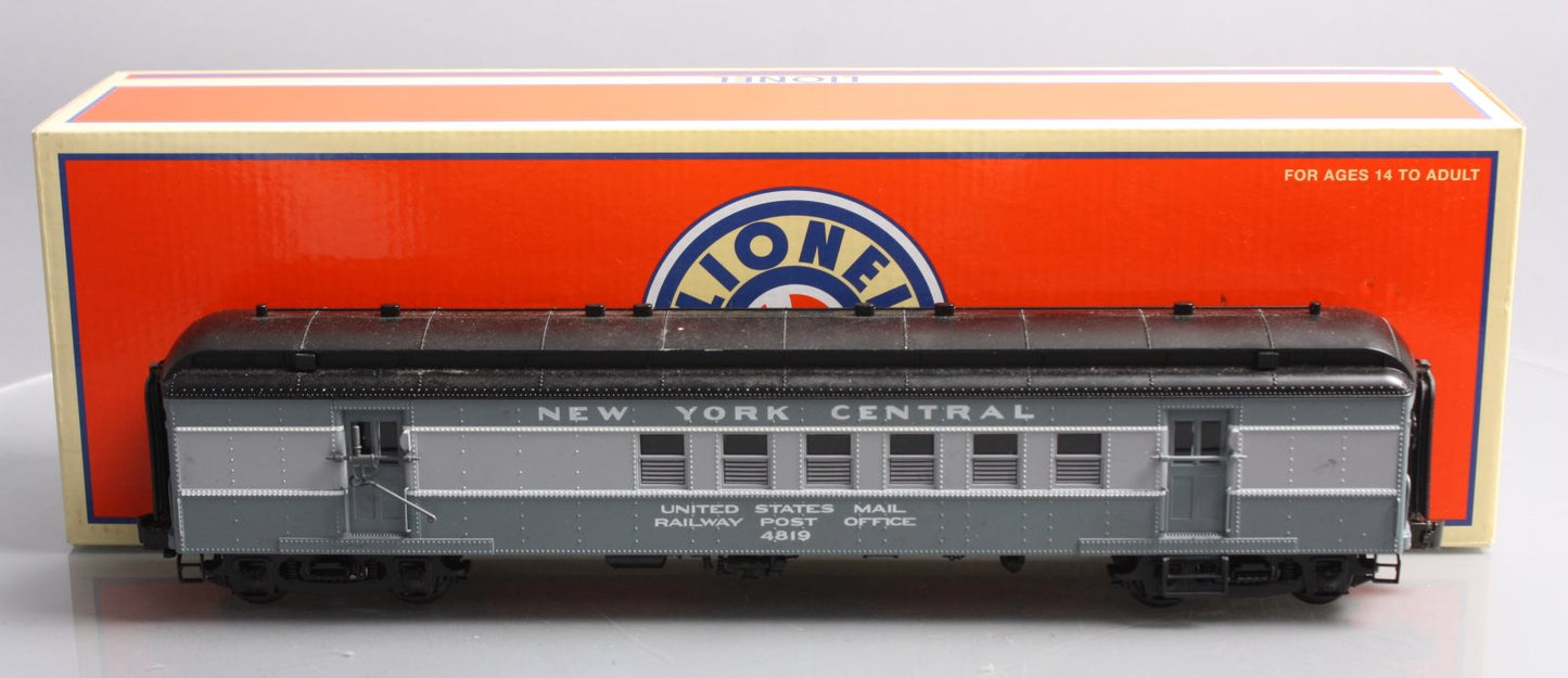 Lionel 6-85343 O New York Central Heavyweight RPO #4819