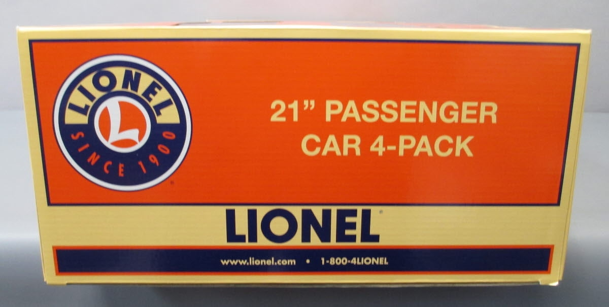 Lionel 6-82574 O Texas Special 21' Passenger Car (Pack of 4)