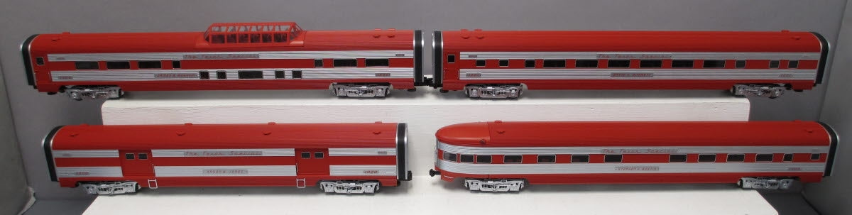 Lionel 6 82574 O Texas Special 21 Passenger Car Pack of 4 Trainz
