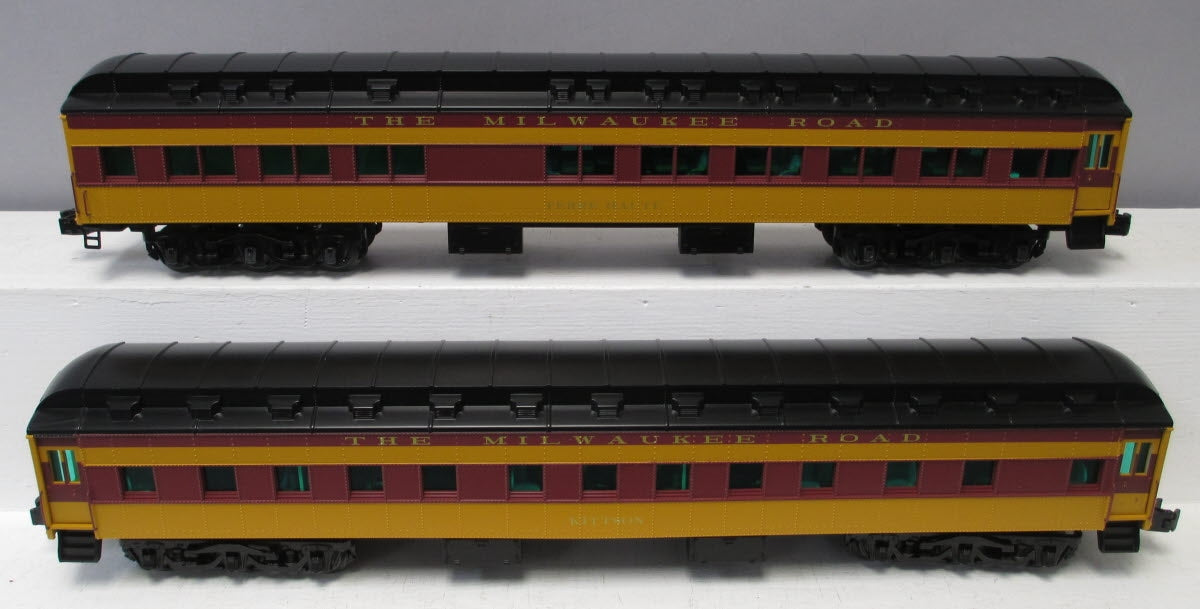 Lionel 6-85354 O Milwaukee 18" Columbian Diner/Sleeper Passenger Car Set