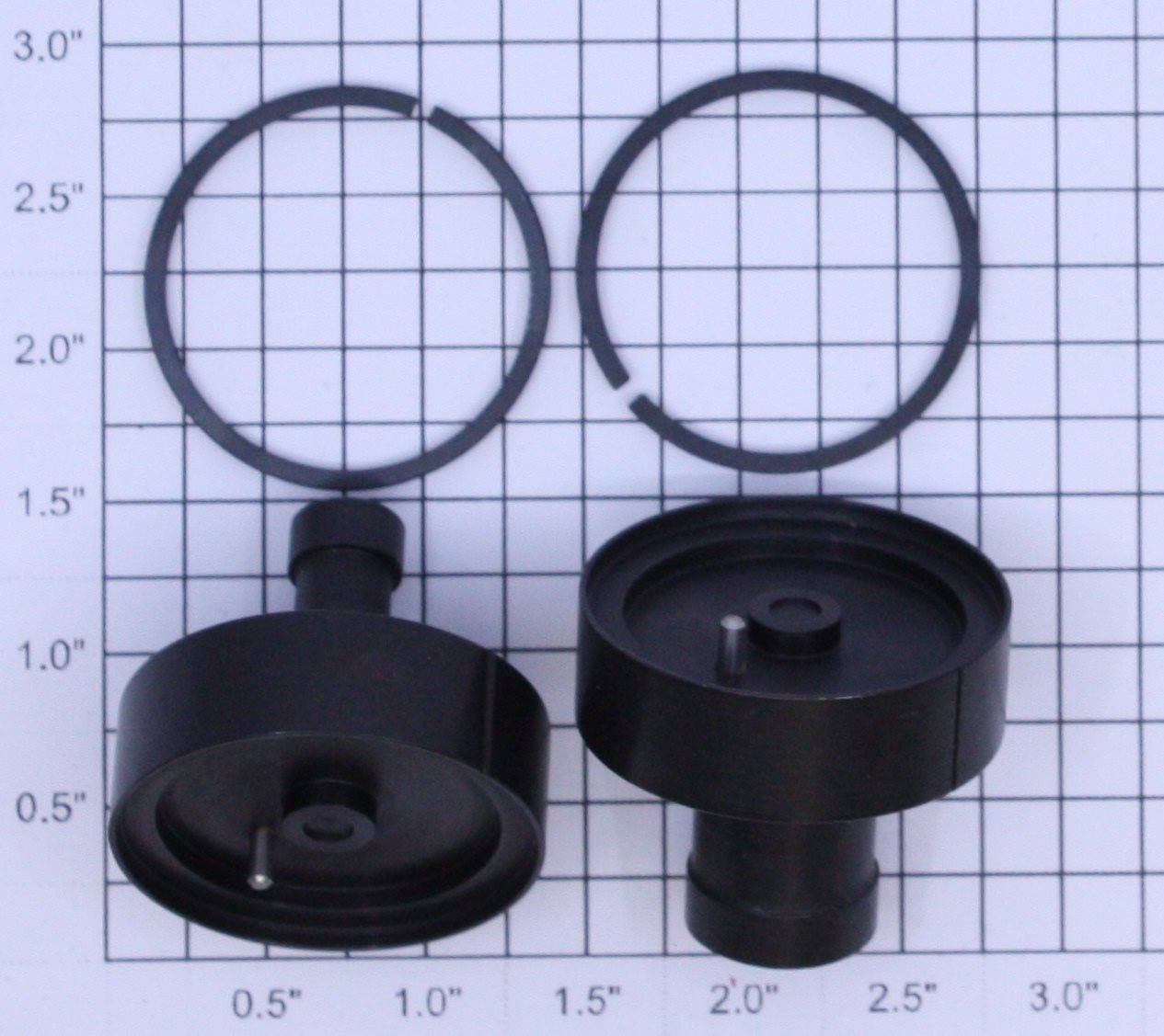 American Flyer STX500-15 O Gauge Zephyr and Steam Wheel Cups (Set of 2)