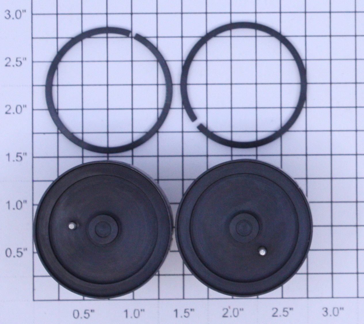 American Flyer STX500-15 O Gauge Zephyr and Steam Wheel Cups (Set of 2)