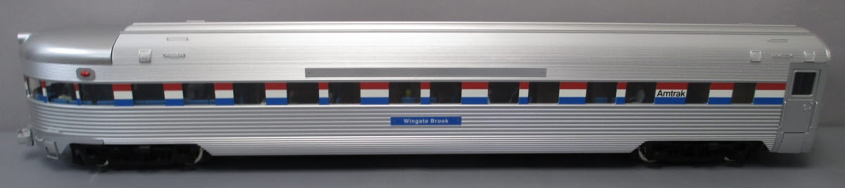 USA Trains 31070 G Amtrak Phase III Aluminum Observation Car