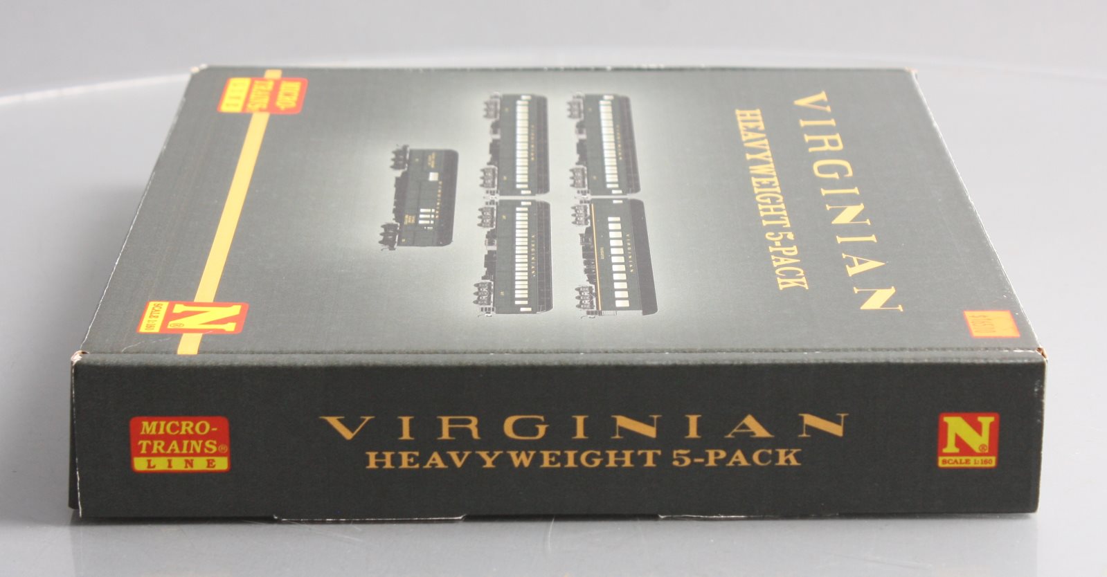 Micro-Trains 98300196 N Virginian Passenger Car with Jewel Case (Set of 5)