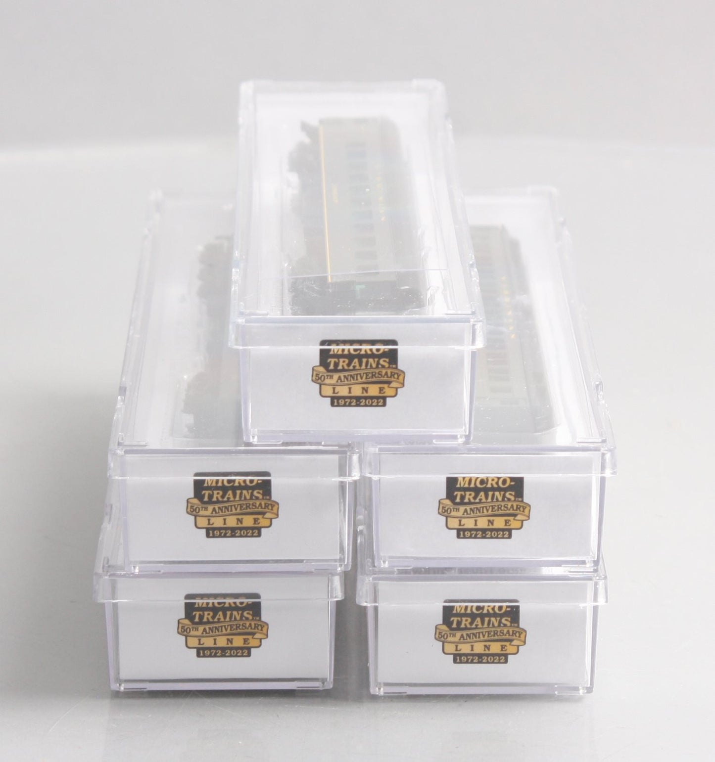 Micro-Trains 98300196 N Virginian Passenger Car with Jewel Case (Set of 5)