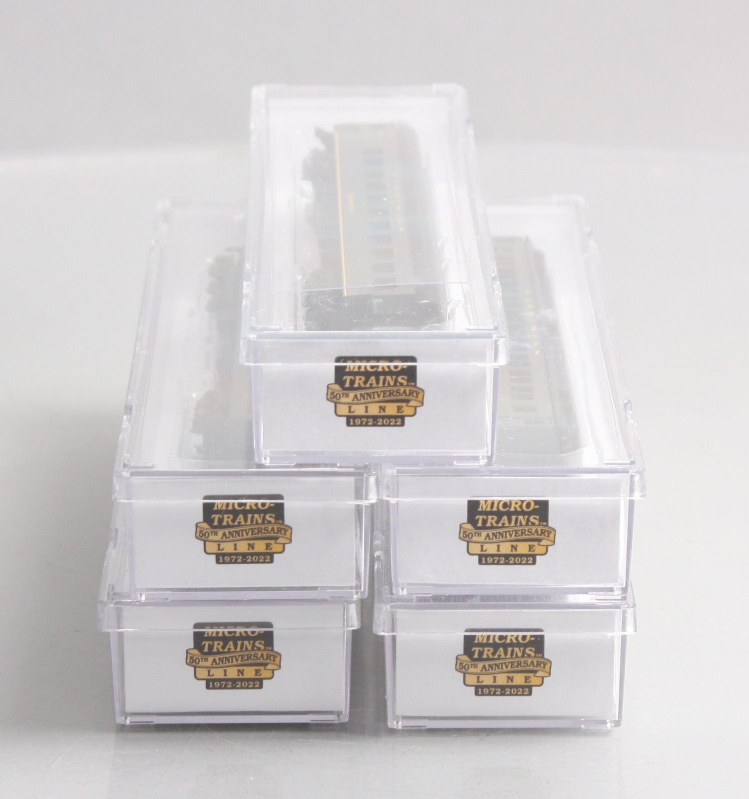 Micro-Trains 98300196 N Virginian Passenger Car with Jewel Case (Set of 5)