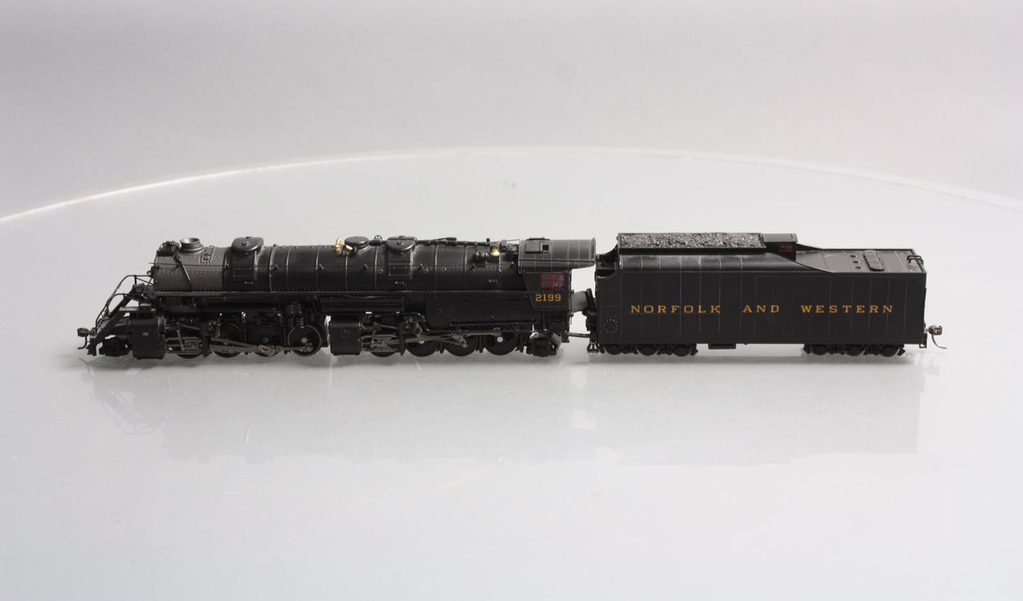 Broadway Limited 2103 HO N&W Y6b 2-8-8-2 221 Steam Locomotive #2199 w/ DCC & Snd