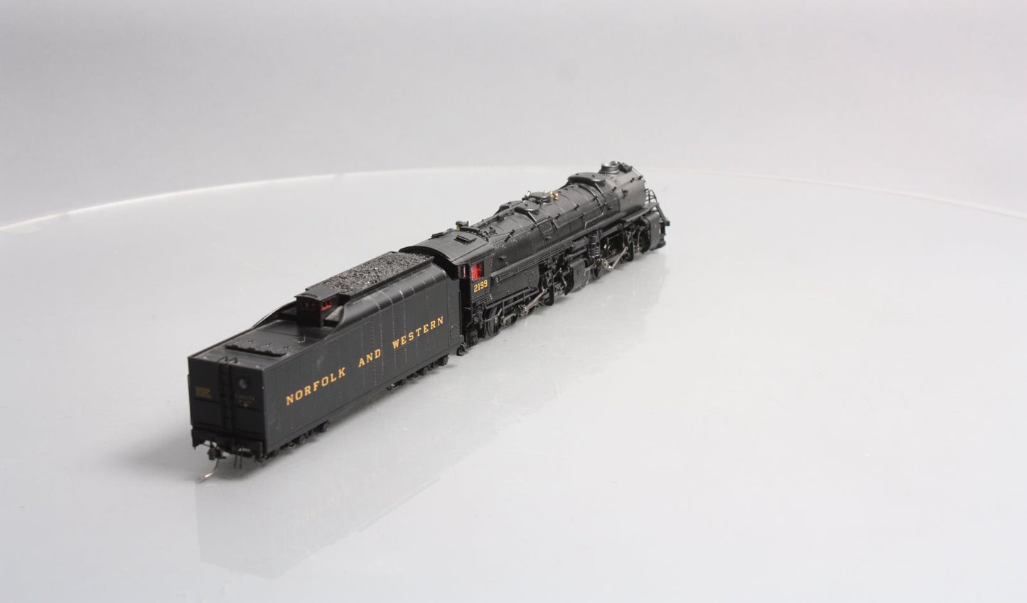 Broadway Limited 2103 HO N&W Y6b 2-8-8-2 221 Steam Locomotive #2199 w/ DCC & Snd